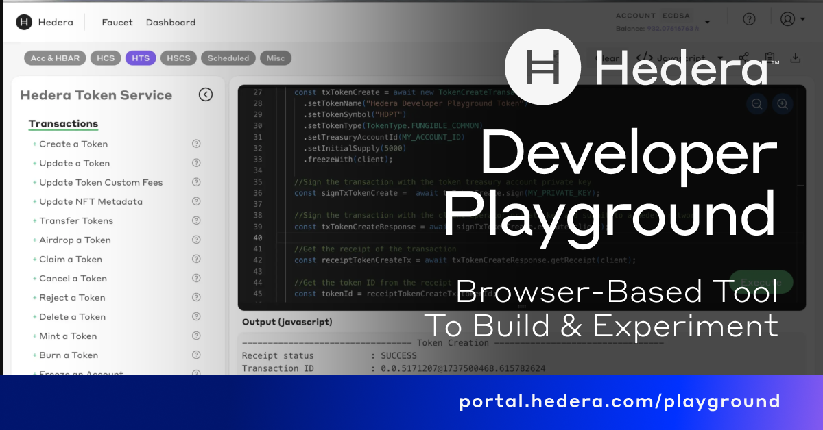 Developer Playground Blog Banner v2.7