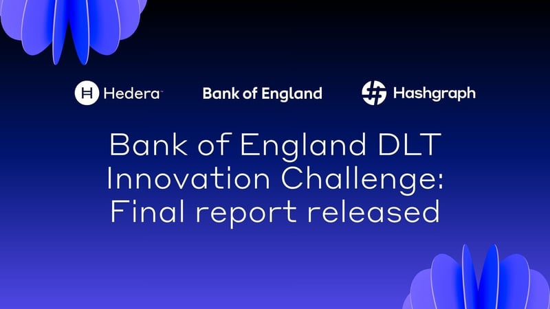 Bank of England DLT Innovation Challenge